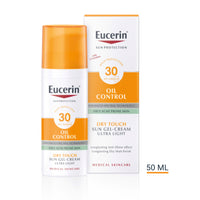 Eucerin Sun Oil Control napozó gél-krém arcra SPF30 50ml - Kép
