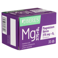 Béres Magnézium 375 mg + B6 filmtabletta 30 db - Kép