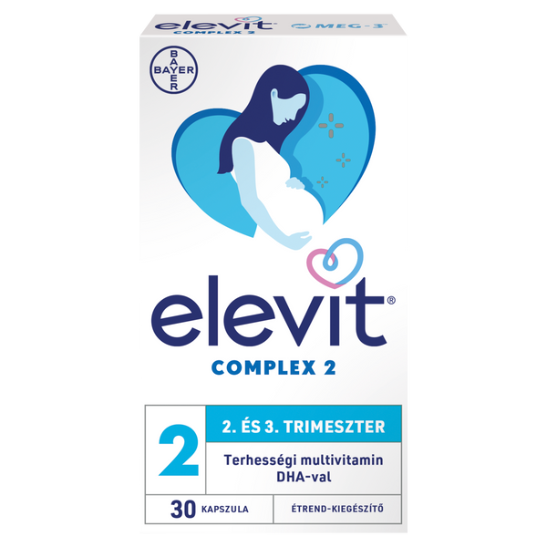 Elevit Complex 2 terhességi multivitamin lágyzselatin kapszula 30 db - Kép 1