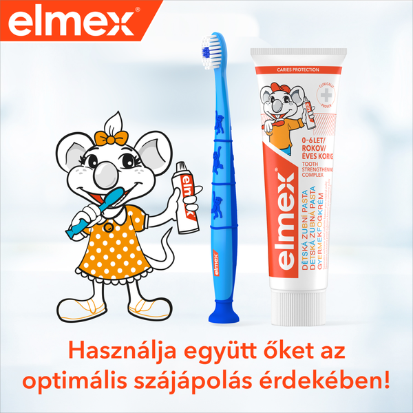 Elmex Kids gyermekfogkrém 6 éves korig 50ml - Kép 7