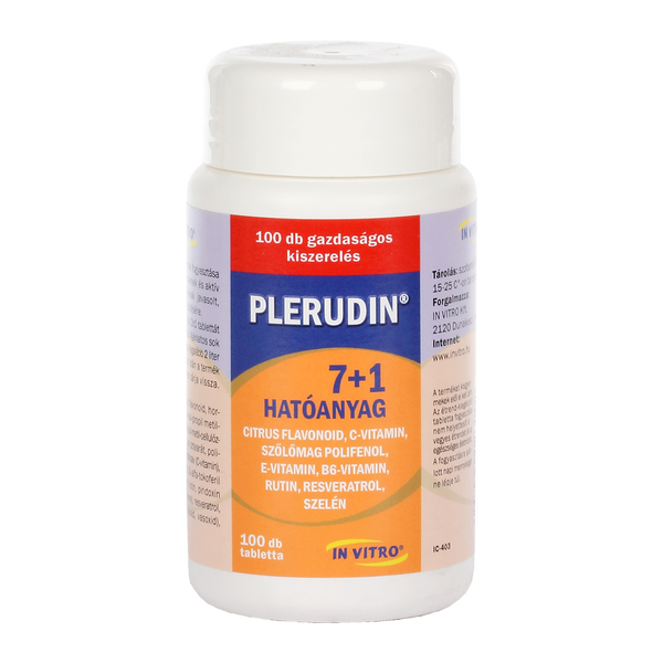 Plerudin tabletta 100 db - Kép
