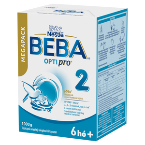 BEBA OPTIpro 2 tápszer Mega Pack 12 hónapos kortól 1000g kép