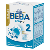 BEBA OPTIpro 2 tápszer Mega Pack 12 hónapos kortól 1000g - Kép