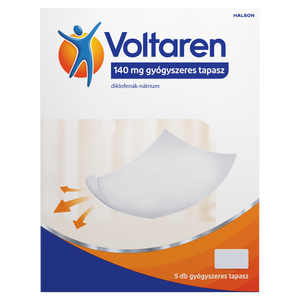 Voltaren 140mg gyógyszeres tapasz 5 db kép