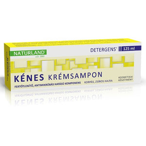 NATURLAND Detergens kénes krémsampon 125ml kép
