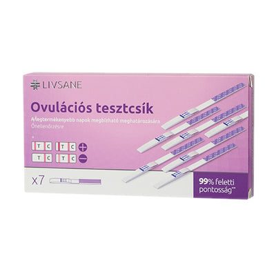 LIVSANE Ovulációs termékenységi tesztcsík 7 db
