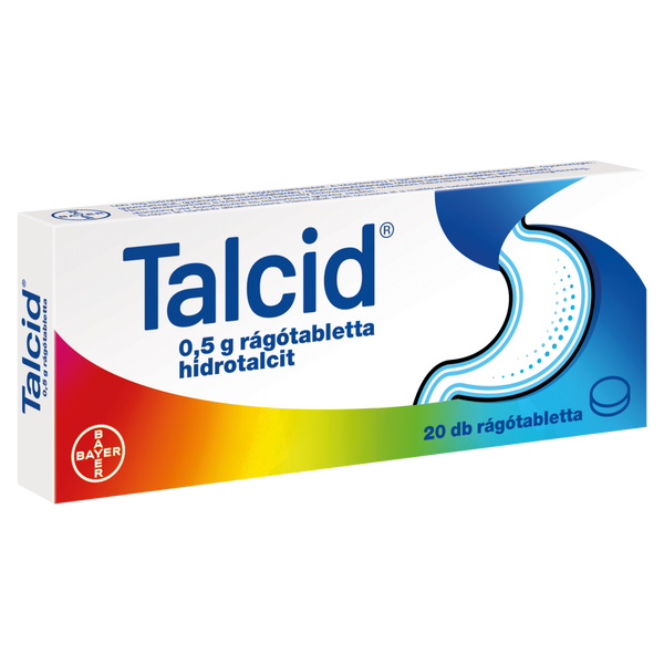 Talcid rágótabletta gyomorsav semlegesítésre 20 db - Kép 7