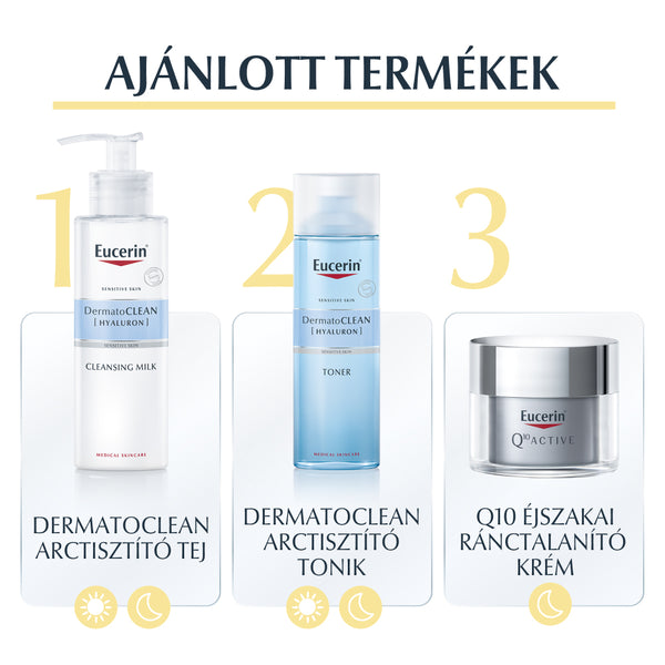 Eucerin Q10 ACTIVE Ránctalanító éjszakai arckrém 50ml - Kép 2
