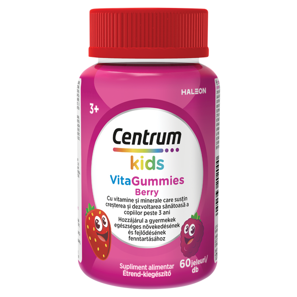 Centrum Kids gumivitamin Berry 60 db - Kép 1