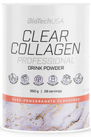 BioTechUsa Clear Collagen Professional italpor rózsa-gránátalma 350g - Kép