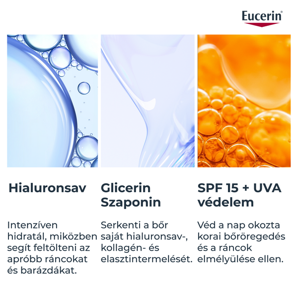 Eucerin Hyaluron-Filler Ráncfeltöltő nappali arckrém SPF30 50ml - Kép 5