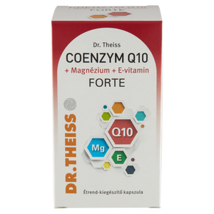 Dr.Theiss Coenzym Q10 +Mg+E vitamin étrend-kiegészítő kapszula FORTE 60 db kép
