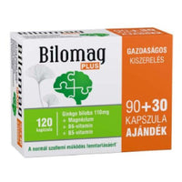 Bilomag Plus Ginkgo Biloba 110 mg kapszula 120 db - Kép