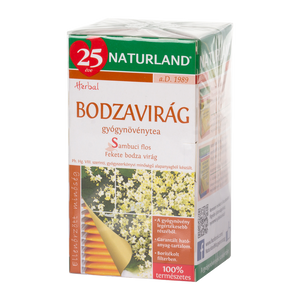 NATURLAND Bodzavirág tea filteres 25x1g kép