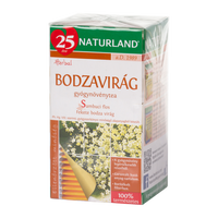NATURLAND Bodzavirág tea filteres 25x1g - Kép