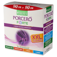 Béres Porcerő Forte étrend-kiegészítő filmtabletta 2x90 db - Kép