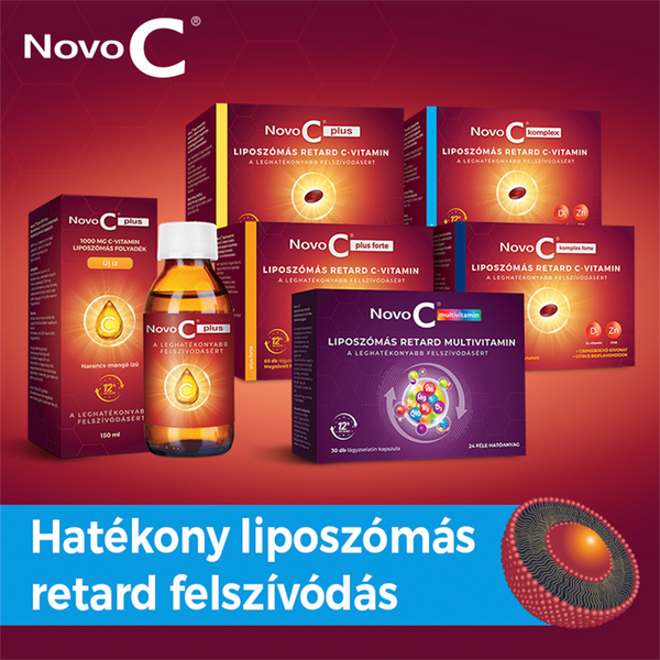 Novo C Plus liposzómás retard C-Vitamin kapszula 60 db - Kép 4
