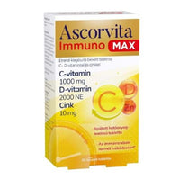 Ascorvita Immuno Max bevont tabletta 60 db - Kép