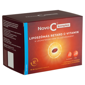 Novo C Komplex liposzómás reatrd C-Vitamin kapszula 90 db kép
