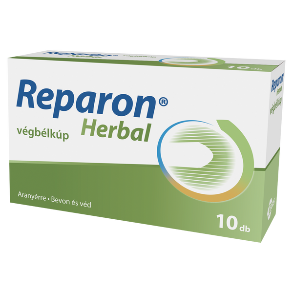 Reparon Herbal végbélkúp 10x2,5g - Kép 6