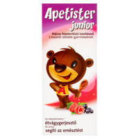 Apetister Junior oldat málna-feketeribizli 100ml - Kép