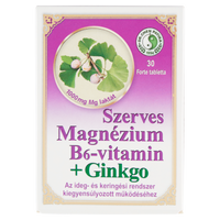 DR.CHEN Magnézium B6 Ginkgo Forte tabletta 30 db - Kép