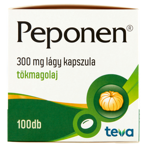 Peponen 300 mg lágy kapszula 100 db kép