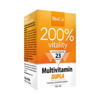 BioCo 200% Vitality Multivitamin Dupla filmtabletta 100 db - Kép