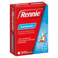 Rennie rágótabletta 24 db - Kép