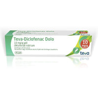 Teva-Diclofenac Dolo 10 mg/g gél 40g - Kép