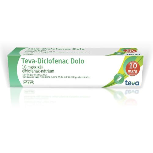 Teva-Diclofenac Dolo 10 mg/g gél 40g - Kép