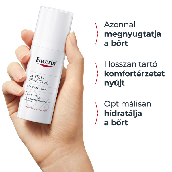 Eucerin UltraSensitive arcápoló száraz bőrre 50ml - Kép 8