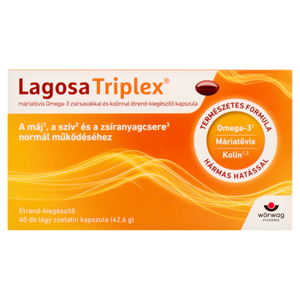Lagosa Triplex étrendkiegészítő kapszula 40 db kép