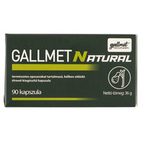 Gallmet Natural étrend-kiegészítő kapszula 90 db - Kép
