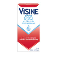 Visine Rapid 0,5mg/ml oldatos szemcsepp 15ml - Kép