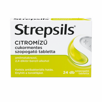 Strepsils citromízű cukormentes szopogató tabletta 24 db - Kép