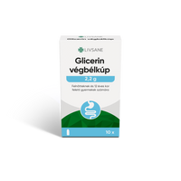 LIVSANE Glicerin végbélkúp 10 db - Kép