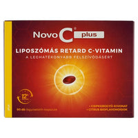 Novo C Plus liposzómás retard C-Vitamin kapszula 90 db - Kép