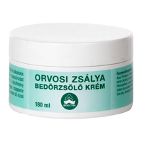 Bioextra orvosi zsályás bedörzsölő krém 180ml - Kép