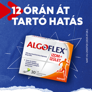 Algoflex Izom+ízület 300mg retard kemény kapszula 30 db kép