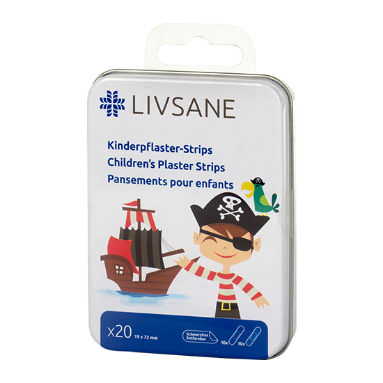 LIVSANE kalózos sebtapasz 20 db - Kép