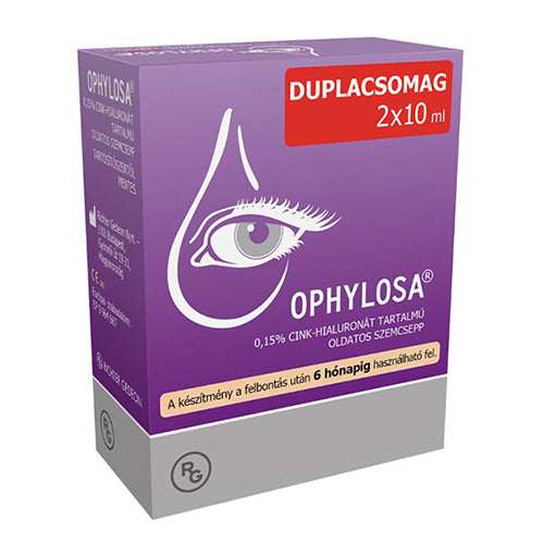 Ophylosa 0,15% szemcsepp oldat 2x10ml - Kép