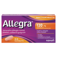 Allegra 120 mg filmtabletta 30 db - Kép