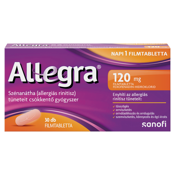 Allegra 120 mg filmtabletta 30 db - Kép 10