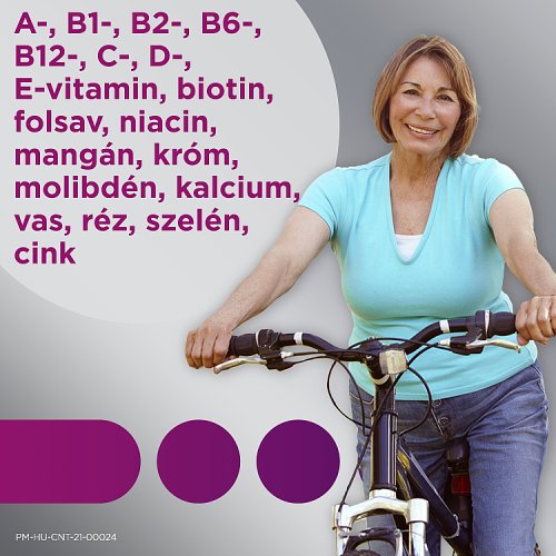 Centrum Silver Woman 50+ multivitamin filmtabletta nőknek 90 db - Kép 4