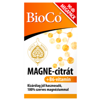 BioCo Magne-citrát + B6-vitamin filmtabletta 90 db - Kép
