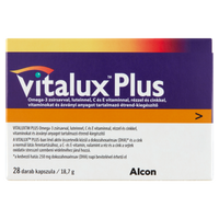 Vitalux Plus Omega-3 lutein 10 mg kapszula 28 db - Kép