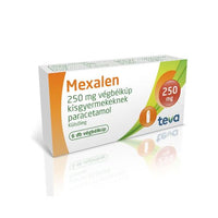 Mexalen 250 mg végbélkúp kisgyermekeknek 6 db - Kép