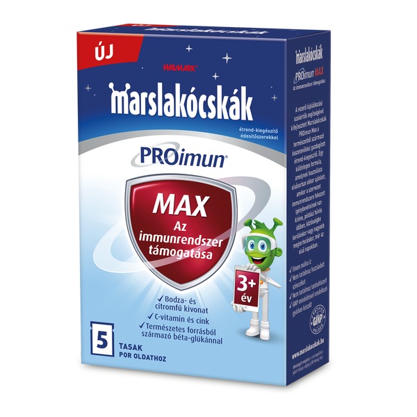 Walmark Marslakócskák PROimun Max por oldathoz 5 db - Kép