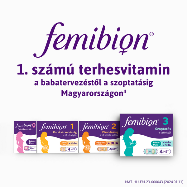 Femibion 3 filmtabletta+kapszula (8 heti adag) 56 db+56 db - Kép 6